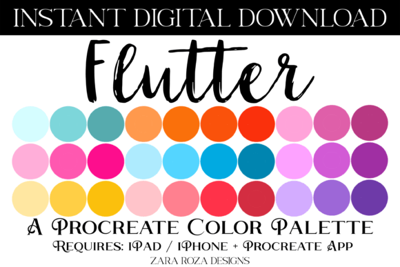 Download Flutter Procreate Color Palette - Flutter Collection