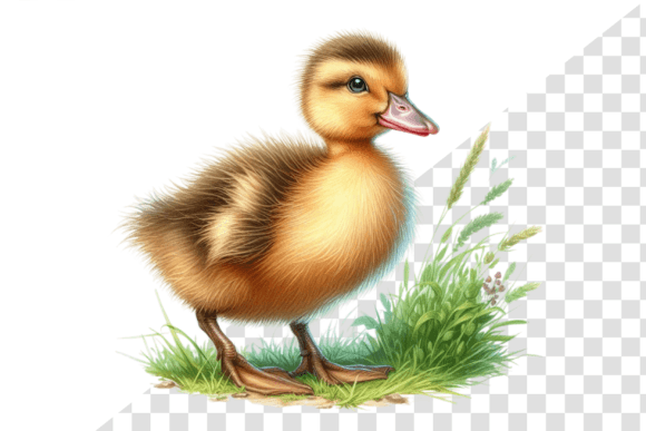 Download Curious Duckling Watercolor Clipart - Curious Collection