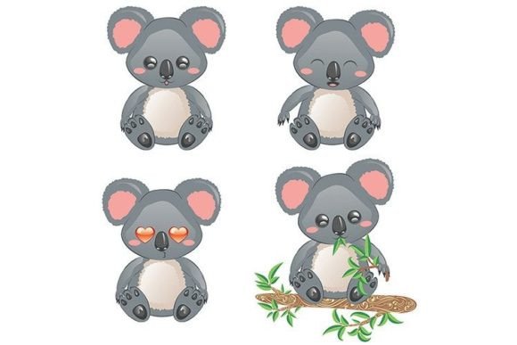 Download Cartoon Koala Bears - Cartoon Collection