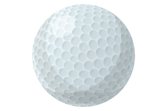 Download Golf Ball Cartoon Icon. Outdoor Hobby Ga - Cartoon Collection