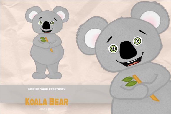 Download Koala Bear - Cartoon Clip Art - Cartoon Collection