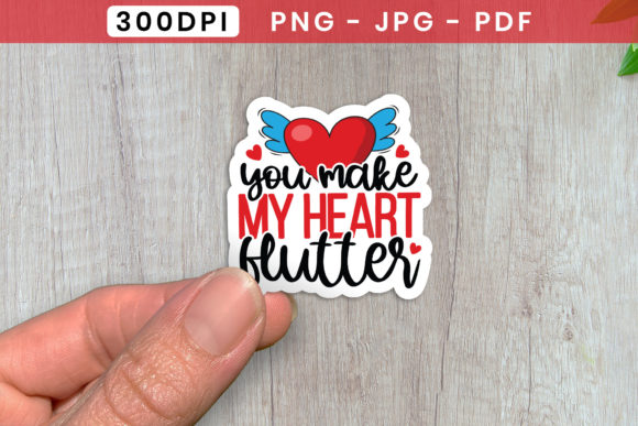 Download You Make My Heart Flutter, Valentine PNG - Flutter Collection
