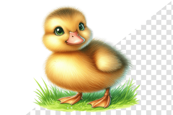 Download Curious Duckling Watercolor Clipart - Curious Collection